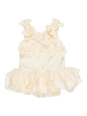 LULU BY MISS GRANT: Knielange Kleider - Knielanges Kleid - Creme