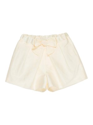 LULU BY MISS GRANT: Hosen Shorts - Shorts - Creme