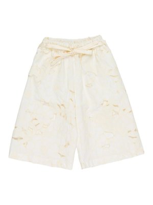 LULU BY MISS GRANT: Casual Hosen - Casual Hose - Creme