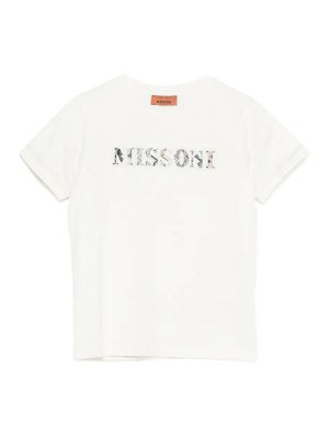 MISSONI: Tシャツ - Tシャツ - クリーム