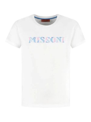 MISSONI: t-shirts - T-Shirt With Logo