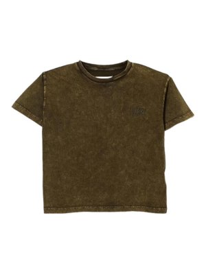 MM6 MAISON MARGIELA: T-shirts - T-Shirt - Vert