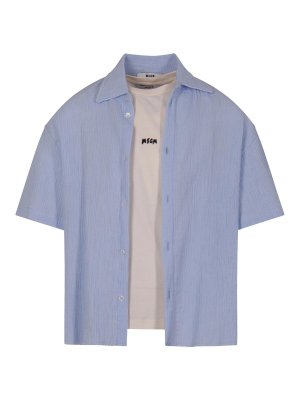 M.S.G.M. KIDS: Chemises - Chemise - Bleu
