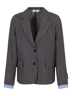 M.S.G.M. KIDS: Blazer - Blazer - Grau
