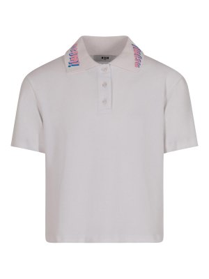M.S.G.M. KIDS: Polos - Polo - Blanco