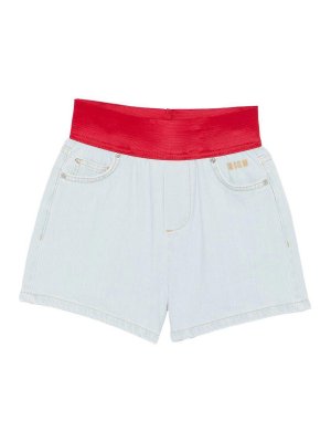 M.S.G.M. KIDS: pantaloni shorts - Shorts Denim