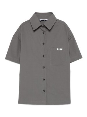 M.S.G.M. KIDS: Chemises - Chemise - Gris