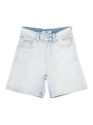 M.S.G.M. KIDS: Hosen Shorts - Shorts - Blau