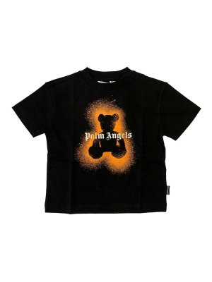 Palm Angels: Tシャツ - Tシャツ - 黒