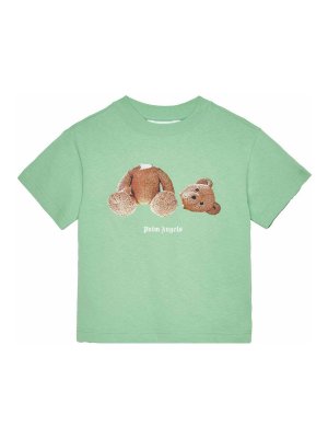 Palm Angels: T-shirts - T-Shirt - Vert