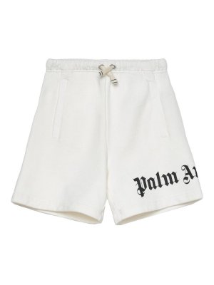 Palm Angels: Trousers Shorts - Bermuda shorts with logo
