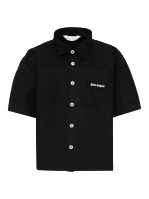 Palm Angels: Camisas - Camisa - Negro