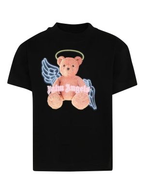 Palm Angels: T-shirts - T-Shirt - Noir
