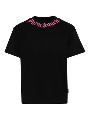 Palm Angels: Tシャツ - Tシャツ - 黒
