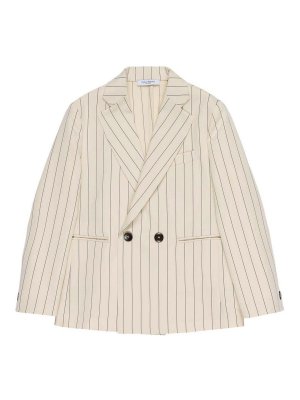 Paolo Pecora: Blazer - Blazer - Beige