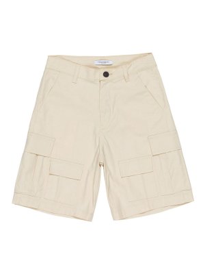 Paolo Pecora: Trousers Shorts - Bermuda shorts with cargo pockets
