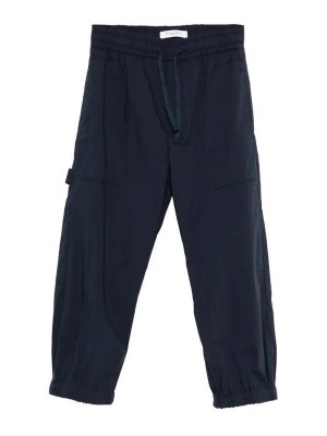 Paolo Pecora: Casual Hosen - Casual Hose - Blau