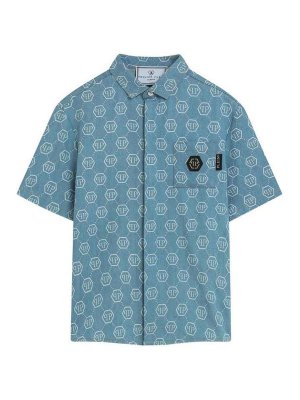 PHILIPP PLEIN: Camisas - Camisa - Azul