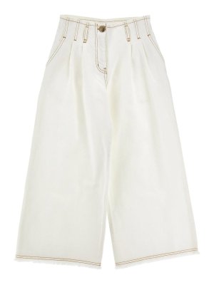 Philosophy di Lorenzo Serafini: Jeans à jambe droite - Jean Droit - Beige