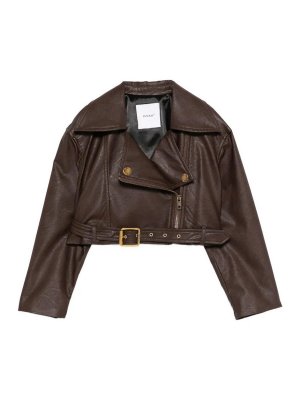 Pinko: giacche in pelle - Giubbino In Ecopelle