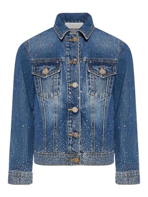 ROBERTO CAVALLI: denim jacket - Denim jacket