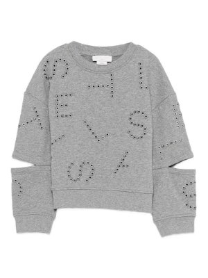 STELLA McCARTNEY: Sudaderas y suéteres - Sudadera - Gris