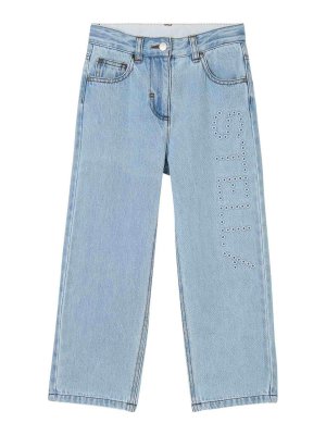 STELLA McCARTNEY: Jeans Rectos - Vaqueros Rectos - Azul