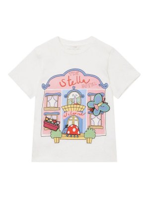 STELLA McCARTNEY: T-shirts - T-Shirt - Creme