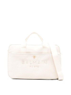 Balmain: Luggage & Travel bags - Changing Bag With Embroidery