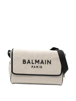 Balmain: Luggage & Travel bags - Changing Bag With Logo