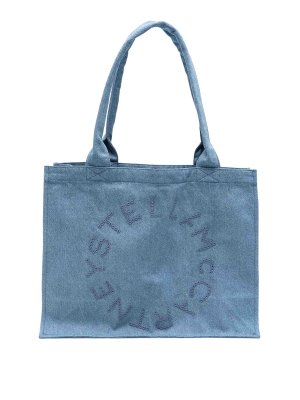 STELLA McCARTNEY: totes bags - Shopper Bag With Logo