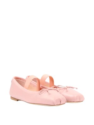 Dolce & Gabbana Jr: flat shoes - Ballet flats with logo