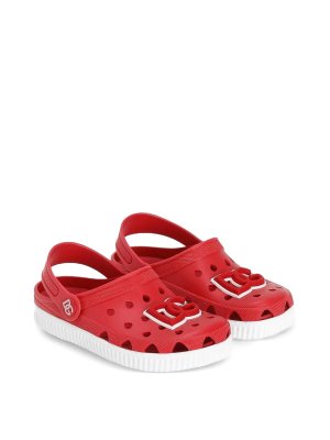 Dolce & Gabbana Jr: sandali - Sandali Con Applicazione