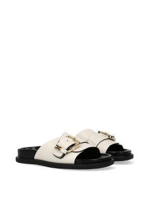 ELISABETTA FRANCHI: sandals - Sandal With Logo