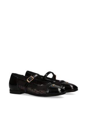 ELISABETTA FRANCHI: flat shoes - Dancer With Logo