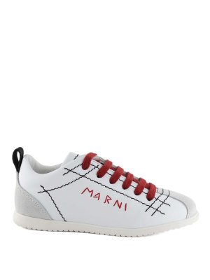 Marni: Sneaker - Sneaker - Weiß