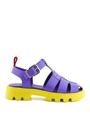 Marni: Sandales - Sandales - Violet