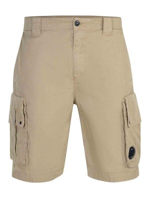 C.P. COMPANY: pantaloni shorts - Bermuda In Cotone