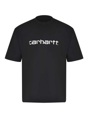 CARHARTT: t-shirts - T-Shirt Made Of  Cotton
