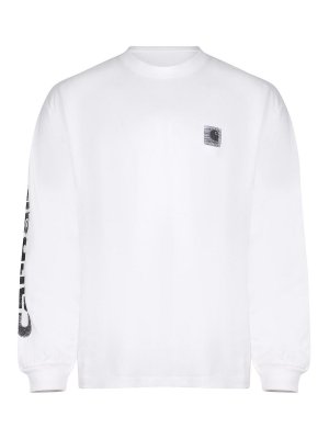 CARHARTT: t-shirts - T-Shirt Made Of  Cotton