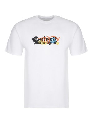 CARHARTT: t-shirt - T-shirt realizzata in cotone