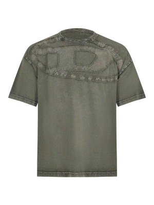 DIESEL: t-shirts - T-Shirt Made Of  Cotton