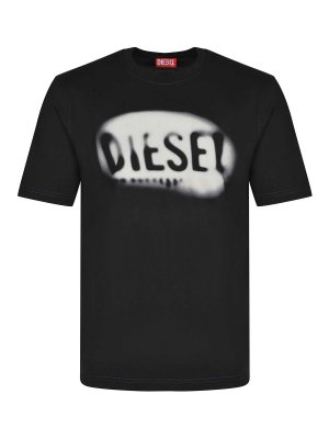 DIESEL: t-shirts - T-Shirt Made Of Cotton