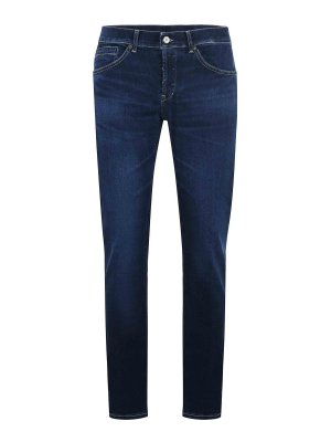 DONDUP: Jeans skinny - Jean Skinny - Foncé Délavé