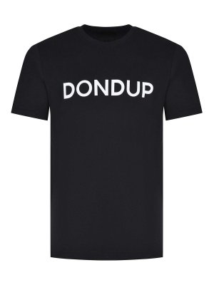 DONDUP: T-shirts - T-Shirt - Schwarz