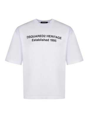 DSQUARED2: T-shirts - T-Shirt - Weiß