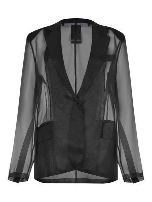 FEDERICA TOSI: ブレザー - ブレザー - 黒