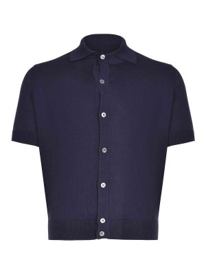 FILIPPO DE LAURENTIIS: polo shirts - Polo By Filippo De Laurentiis In  Cotton