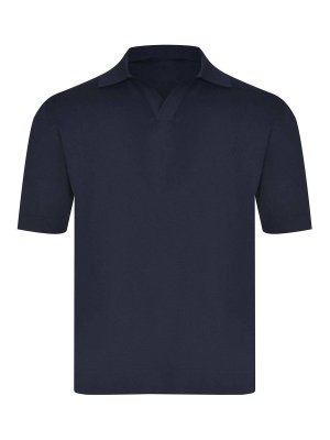 FILIPPO DE LAURENTIIS: polo shirts - Polo By Filippo De Laurentiis Made Of Cotton