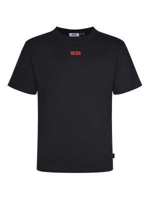 GCDS: Camisetas - Camiseta - Negro